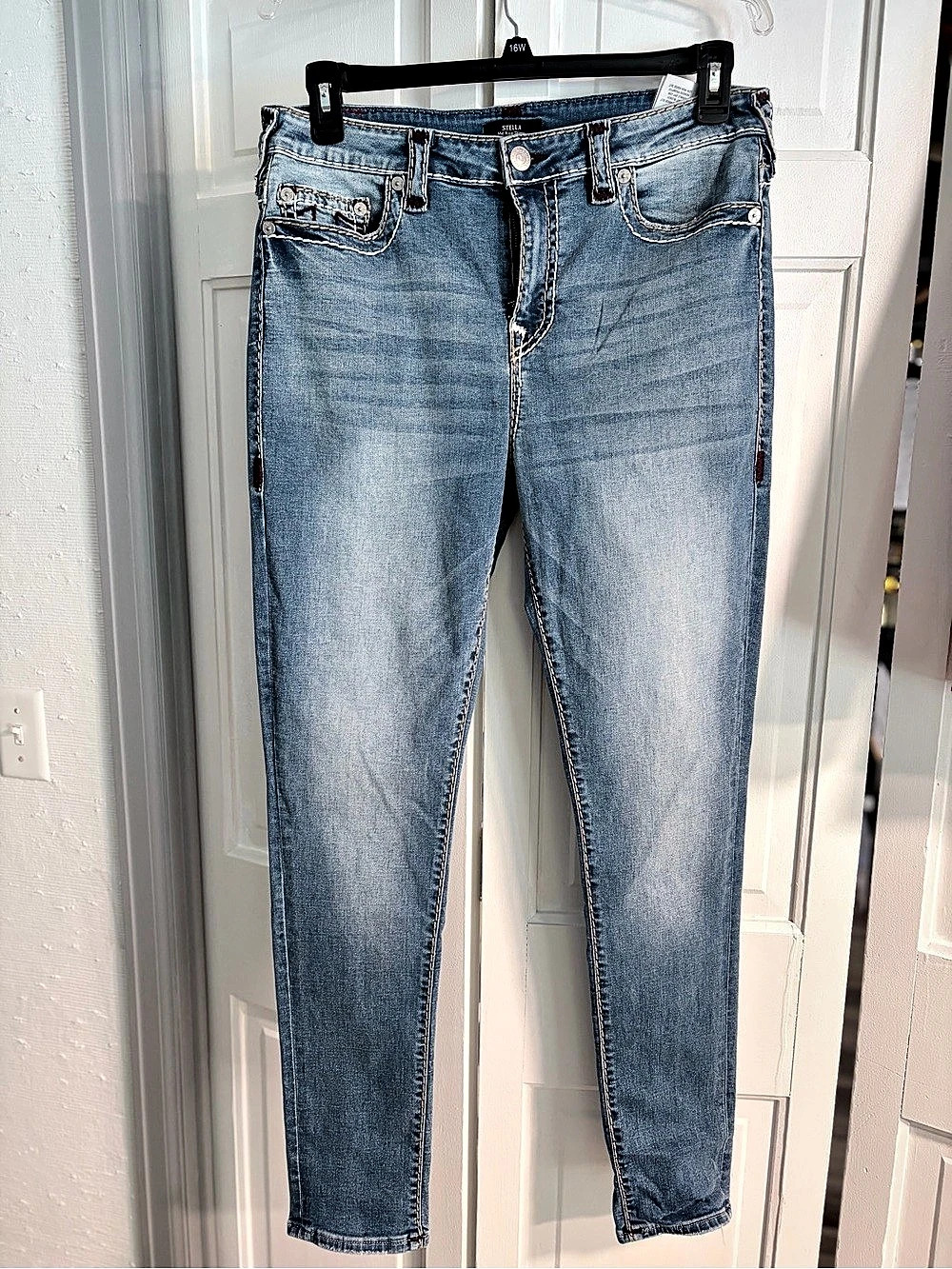 True Religion Stella Super T Stitch Skinny Jean Super T Stitch Skinny Jeans Blue